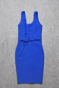 Amy Bandage Dress - Royal Blue -Bodycon Collection Shop amy bandage dress royal blue bodycon collection usa aus 15887603236943