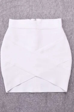 Ang Bandage Top And Mini Skirt Outfit Set - Cream 15 Ang Bandage Top And Mini Skirt Outfit Set - Cream -Bodycon Collection Shop ang bandage top and mini skirt set cream bodycon collection usa aus 39886649884890