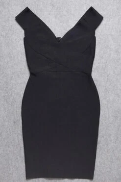 Ash Bandage Dress - Classic Black -Bodycon Collection Shop ash bandage dress classic black bodycon collection usa aus 28525011599439