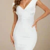 Ash Bandage Dress - White Pearl -Bodycon Collection Shop ash bandage dress pearl white bodycon collection usa aus 44819624100058