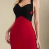 Audrey Bandage Mini Dress - Cherry Red -Bodycon Collection Shop audrey bandage mini dress cherry red bodycon collection usa aus 1176176165