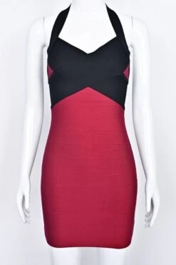 Audrey Bandage Mini Dress - Cherry Red 14 Audrey Bandage Mini Dress - Cherry Red -Bodycon Collection Shop audrey bandage mini dress cherry red bodycon collection usa aus 1176176167