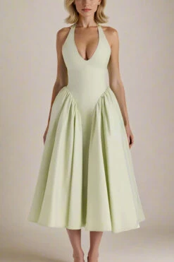 Austen Bodycon Midi Dress - Pistachio Green -Bodycon Collection Shop austen bodycon midi dress pistachio green bodycon collection usa aus 1167847975