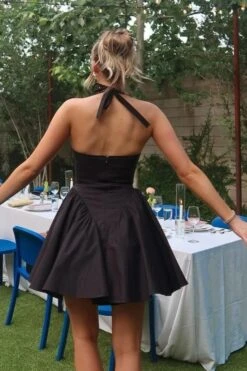 Austen Bodycon Mini Dress - Classic Black -Bodycon Collection Shop austen bodycon mini dress classic black bodycon collection usa aus 42690121793754