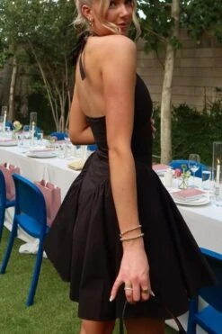 Austen Bodycon Mini Dress - Classic Black -Bodycon Collection Shop austen bodycon mini dress classic black bodycon collection usa aus 42690122088666