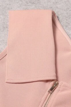 Avery Bandage Dress - Dusty Pink -Bodycon Collection Shop avery bandage dress dusty pink bodycon collection usa aus 40541960011994