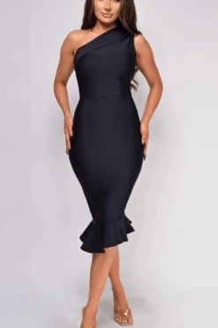 Avery Bandage Dress - Lipstick Red -Bodycon Collection Shop avery bandage dress lipstick red bodycon collection usa aus 40739096723674