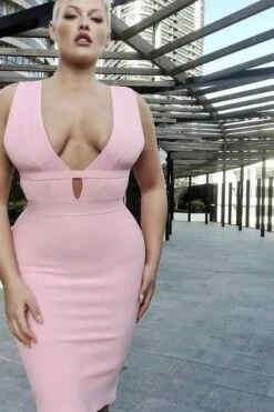 Bay Bandage Dress - Classic Black -Bodycon Collection Shop bay bandage dress classic black bodycon collection usa aus 28522553802831