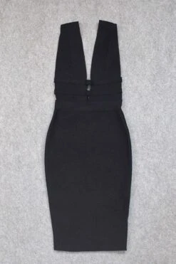 Bay Bandage Dress - Classic Black -Bodycon Collection Shop bay bandage dress classic black bodycon collection usa aus 28522643882063