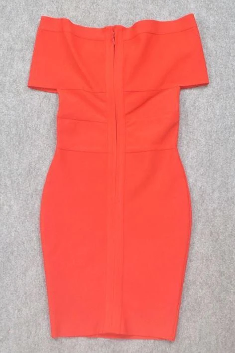 Bea Bandage Dress - Lipstick Red 9 Bea Bandage Dress - Lipstick Red - Image 7