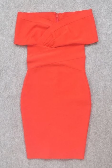 Bea Bandage Dress - Lipstick Red 8 Bea Bandage Dress - Lipstick Red - Image 6