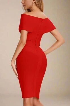 Bea Bandage Dress - Lipstick Red 12 Bea Bandage Dress - Lipstick Red -Bodycon Collection Shop bea bandage dress lipstick red bodycon collection usa aus 44290562425050