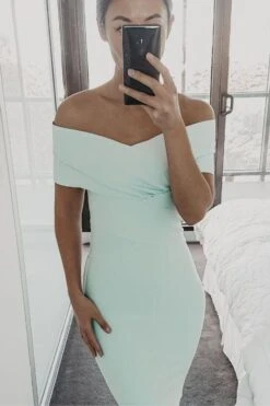 Bea Bandage Dress - Mint Green -Bodycon Collection Shop bea bandage dress mint green bodycon collection usa aus 15687486275663