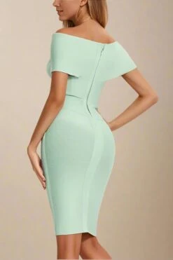 Bea Bandage Dress - Mint Green -Bodycon Collection Shop bea bandage dress mint green bodycon collection usa aus 44290899149018