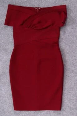 Bea Bandage Dress - Red Wine 16 Bea Bandage Dress - Red Wine -Bodycon Collection Shop bea bandage dress red wine bodycon collection usa aus 28808862302287