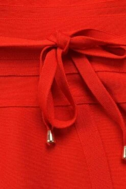 Bek Bandage Dress - Lipstick Red -Bodycon Collection Shop bek bandage dress lipstick red bodycon collection usa aus 15529935634511