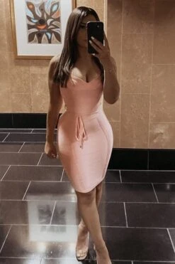 Bek Bandage Dress - White Pearl -Bodycon Collection Shop bek bandage dress pearl white bodycon collection usa aus 40394110533850