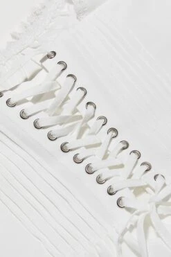 Belle Bodycon Mini Dress - White Pearl -Bodycon Collection Shop belle bodycon mini dress pearl white bodycon collection usa aus 42655517311194