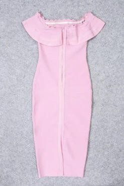 Billie Bandage Midi Dress - Dusty Pink 18 Billie Bandage Midi Dress - Dusty Pink -Bodycon Collection Shop billie bandage midi dress dusty pink bodycon collection usa aus 36355922428122