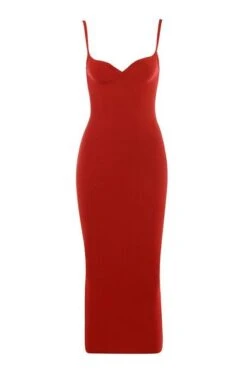Blanche Bandage Midi Dress - Lipstick Red 13 Blanche Bandage Midi Dress - Lipstick Red -Bodycon Collection Shop blanche bandage midi dress lipstick red bodycon collection usa aus 28524915458127