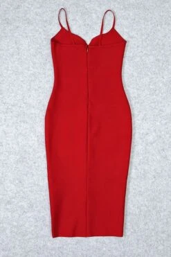 Blanche Bandage Midi Dress - Lipstick Red 19 Blanche Bandage Midi Dress - Lipstick Red -Bodycon Collection Shop blanche bandage midi dress lipstick red bodycon collection usa aus 36509841883354