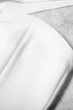 Gianna Bandage Dress - White Pearl -Bodycon Collection Shop bodycon collection gianna bandage dress pearl white womens dresses and apparel online 40552478245082