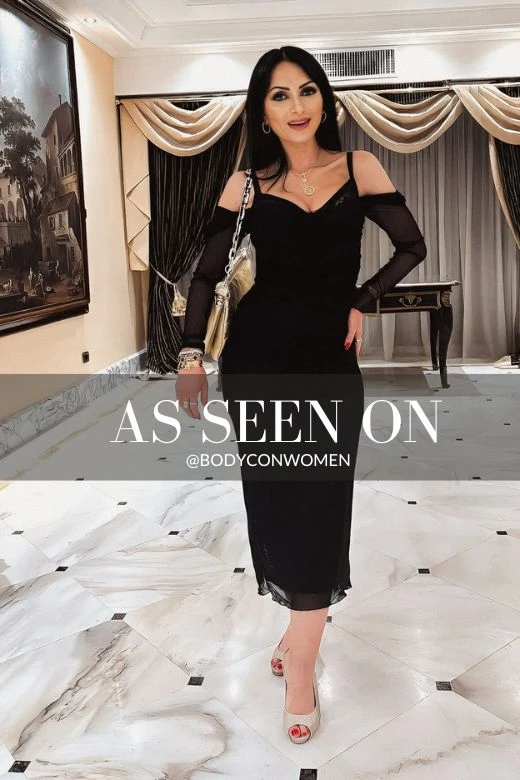 Brianna Bodycon Long Sleeve Maxi Dress - Classic Black 11 Brianna Bodycon Long Sleeve Maxi Dress - Classic Black - Image 9