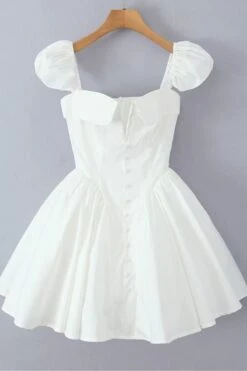 Cara Bodycon Mini Dress - White Pearl -Bodycon Collection Shop cara bodycon mini dress pearl white bodycon collection usa aus 44682579149018