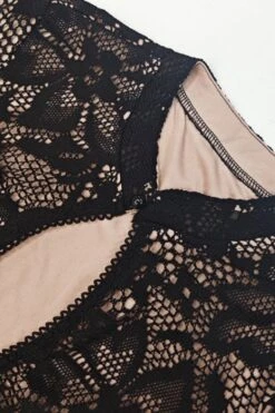 Charlotte Long Sleeve Bodycon Mini Dress - Classic Black -Bodycon Collection Shop charlotte long sleeve bodycon mini dress classic black bodycon collection usa aus 1144547493