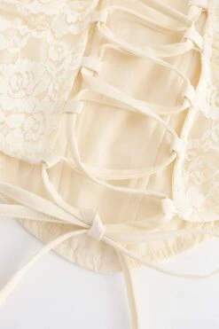 Darling Top - Ivory -Bodycon Collection Shop darling corset crop top ivory bodycon collection usa aus 44036498686170 1