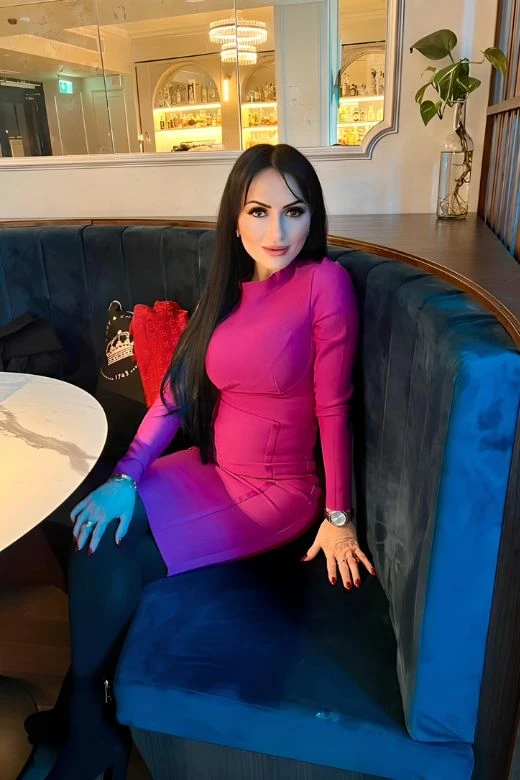 Dee Long Sleeve Bandage Dress - Red Wine 7 Dee Long Sleeve Bandage Dress - Red Wine - Image 5