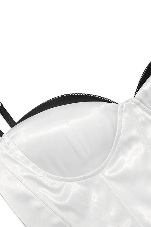 Diana Crop Top - White Pearl 8 Diana Crop Top - White Pearl - Image 6