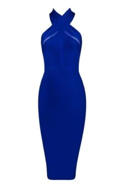 Eden Bandage Dress - Royal Blue -Bodycon Collection Shop eden bandage dress royal blue bodycon collection usa aus 37051034337498