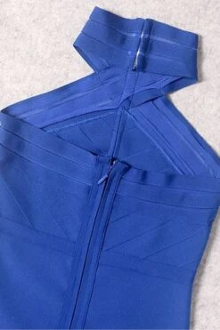 Eden Bandage Dress - Royal Blue -Bodycon Collection Shop eden bandage dress royal blue bodycon collection usa aus 40544046383322