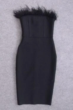 Erin Bandage Dress - Classic Black -Bodycon Collection Shop erin bandage dress classic black bodycon collection usa aus 28809025683535