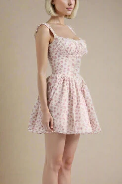 Estelle Mini Dress - Blush Pink -Bodycon Collection Shop estelle bodycon mini dress blush pink bodycon collection usa aus 1170221920