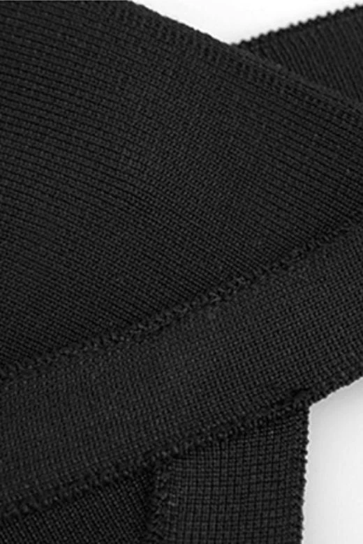 Eve Bandage Pants Jumpsuit - Classic Black 10 Eve Bandage Pants Jumpsuit - Classic Black - Image 8