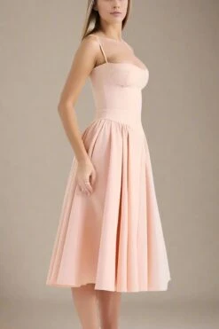 Everly Day Midi Dress - Peach 14 Everly Day Midi Dress - Peach -Bodycon Collection Shop everly bodycon day midi dress peach bodycon collection usa aus 42435618275546