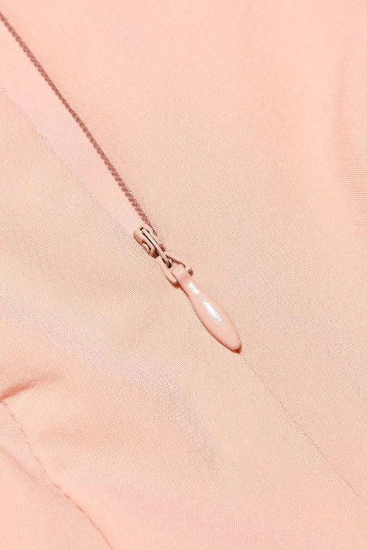 Everly Day Midi Dress - Peach 11 Everly Day Midi Dress - Peach - Image 9