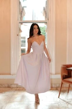 Gabbi Bodycon Midi Dress - Dusty Pink -Bodycon Collection Shop gabbi bodycon midi dress classic black bodycon collection usa aus 1156880926 3