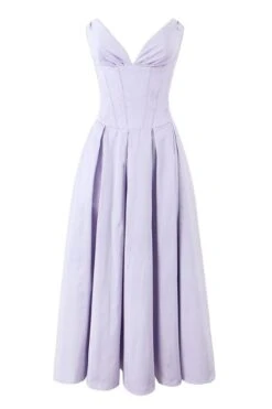 Gabbi Bodycon Midi Dress - Lavender Purple -Bodycon Collection Shop gabbi bodycon midi dress lavender purple bodycon collection usa aus 42664218427610