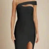 Gianna Bandage Dress - Classic Black -Bodycon Collection Shop gianna bandage dress classic black bodycon collection usa aus 41687719706842