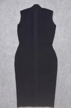 Grace Bandage Midi Dress - Classic Black -Bodycon Collection Shop grace bandage midi dress classic black bodycon collection usa aus 28518622363727