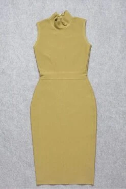 Grace Bandage Midi Dress - Olive Green -Bodycon Collection Shop grace bandage midi dress olive green bodycon collection usa aus 16080656203855