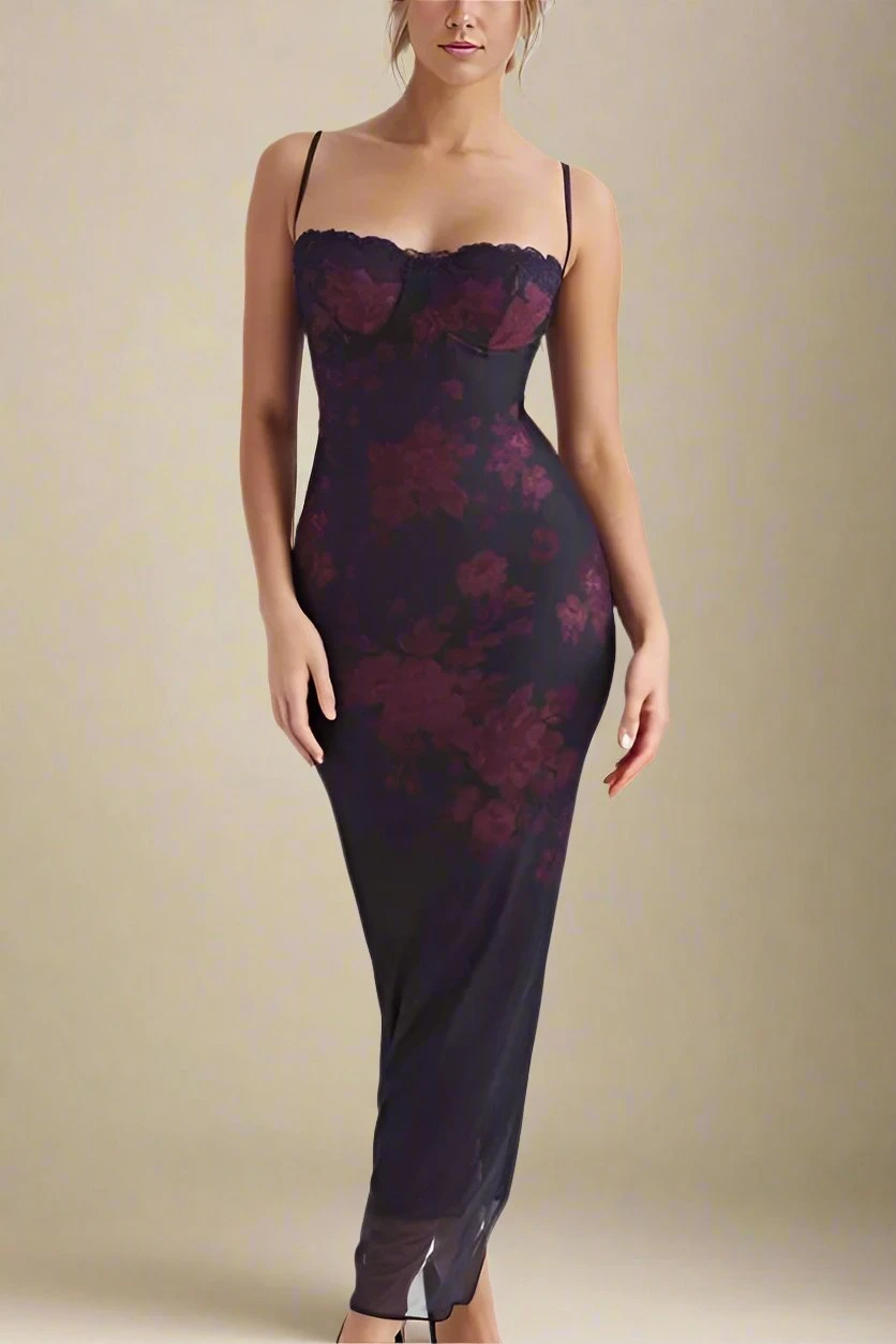 Harmony Bodycon Midi Dress - Classic Black 6 Harmony Bodycon Midi Dress - Classic Black - Image 4