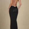 Harper Bodycon Maxi Dress - Classic Black -Bodycon Collection Shop harper bodycon maxi dress classic black bodycon collection usa aus 1147235128
