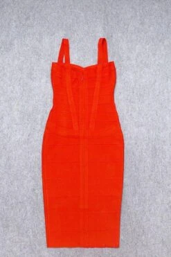 Heidi Bandage Midi Dress - Lipstick Red -Bodycon Collection Shop heidi bandage midi dress lipstick red bodycon collection usa aus 28526385266767