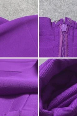 Heidi Bandage Midi Dress - Plum Purple -Bodycon Collection Shop heidi bandage midi dress plum purple bodycon collection usa aus 40544010764506