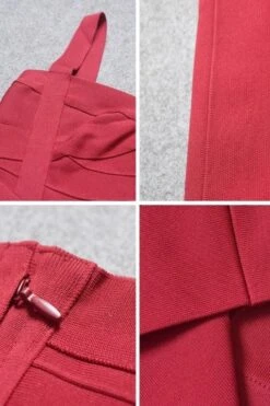 Heidi Bandage Midi Dress - Red Wine -Bodycon Collection Shop heidi bandage midi dress red wine bodycon collection usa aus 40543997067482