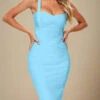 Heidi Bandage Midi Dress - Sky Blue 2 Heidi Bandage Midi Dress - Sky Blue -Bodycon Collection Shop heidi bandage midi dress sky blue bodycon collection usa aus 41832478408922
